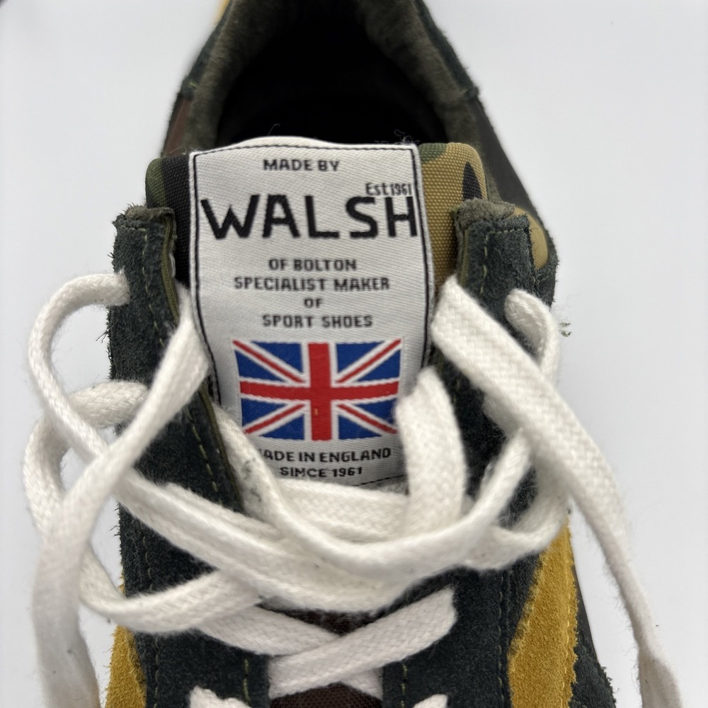 Norman Walsh Unisex Classic Suede Camo Retro Trainer Shoe US Size 8/EU 41/UK 7 - Picture 8 of 9